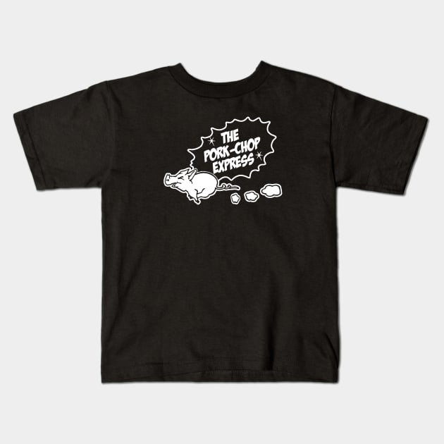 Pork Chop Express Kids T-Shirt by RileyDixon